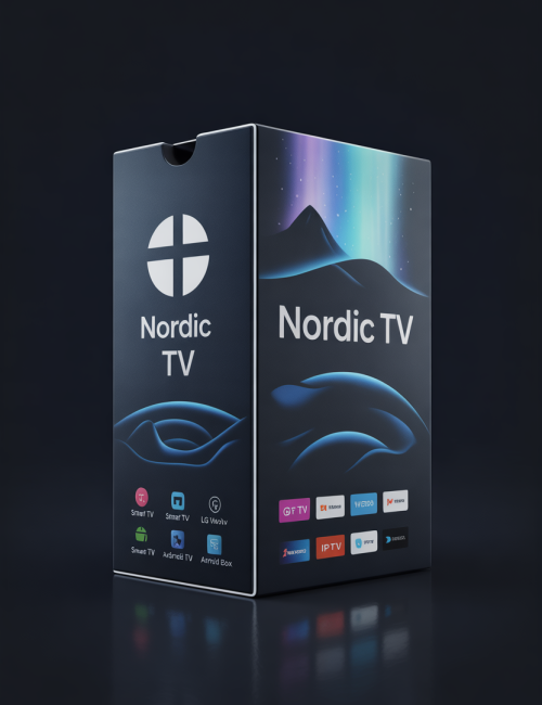 IPTV Nordic – 12 månads abonnemang