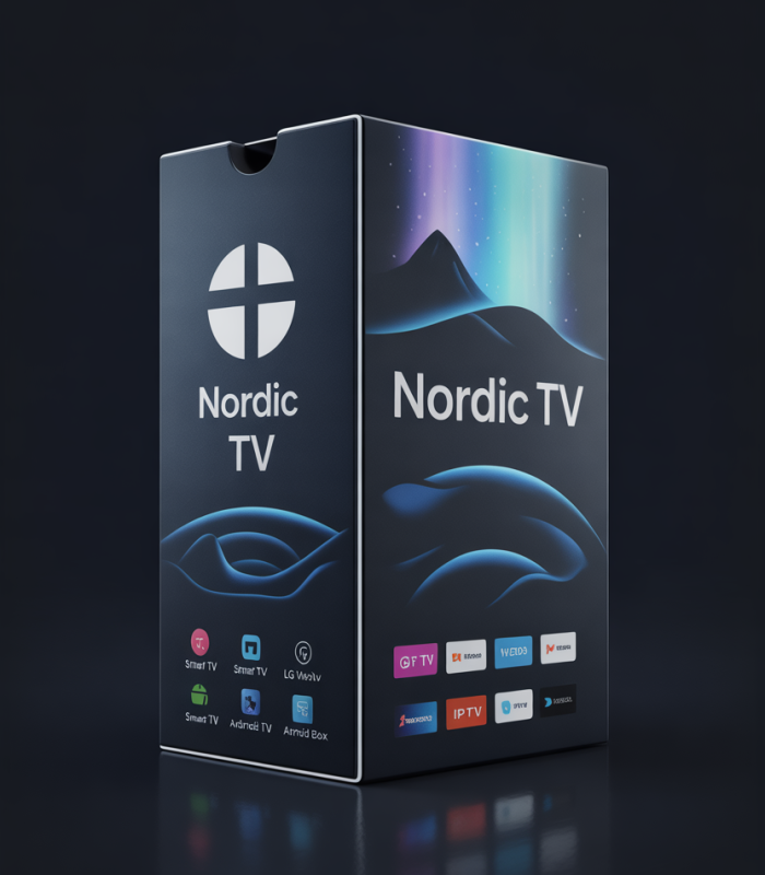 IPTV Nordic – 12 månads abonnemang